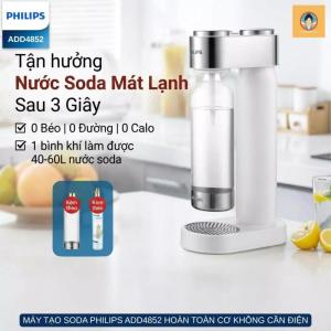 [Philips] Máy Làm Soda ADD4852 Không Cần Điện Bơm Trực Tiếp Tại Nhà Văn Phòng Quầy Pha Chế Tiện Lợi An Toàn