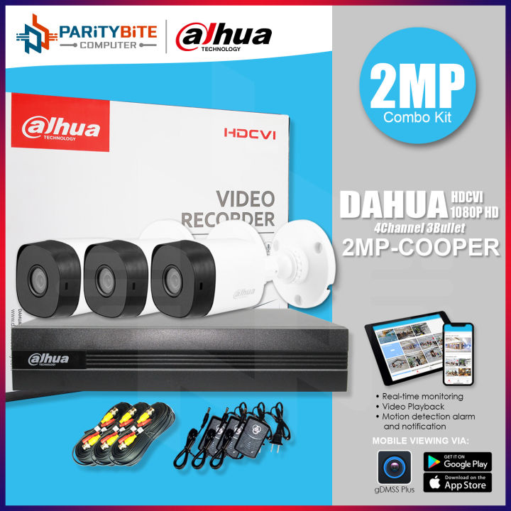 DAHUA Channel 2MP 1080P Bullet Camera HDD NOT INCLUDED Lazada PH