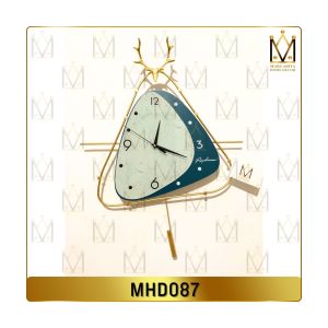 [MHD] Luxury Metal Wall Clock 46x64cm MHD087