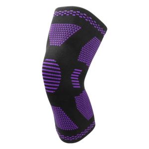 Protective Knee Wrap with Enhancing Support System Basketball Knee Guard Nylon Texture for Volleyballs Tennis Cycling