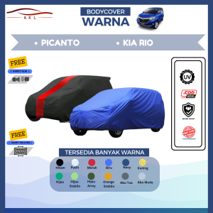 Cover penutup mobil outdoor warna waterproof untuk Kia Picanto Rio