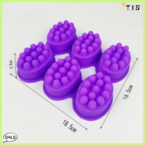 Follow Get New【TIS】 3d Silicone Soap Mold Massage Shape Mold For Massage Therapy Soap Making Tool Oval Spa Soap Mould Crafts Accessories