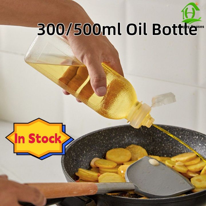 Happy Houses 300/500ml Scream Oil Bottle Kitchen Squeeze Bottle Plastic