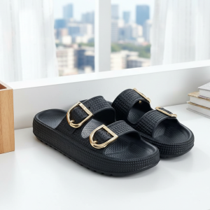 MYSANDAL - FEDOR B-095 SANDAL WANITA TALI DUA GOLD MODEL ELEGANT DAN ANGGUN BAHAN PREMIUM ANTI SLIP