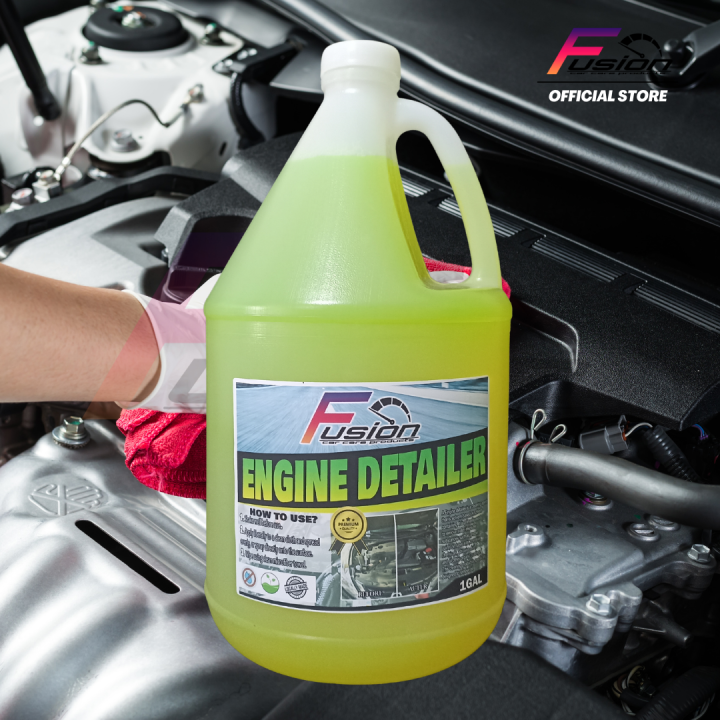 Fusion Engine Detailer wash Premium Degreaser 1G engine cleaner and