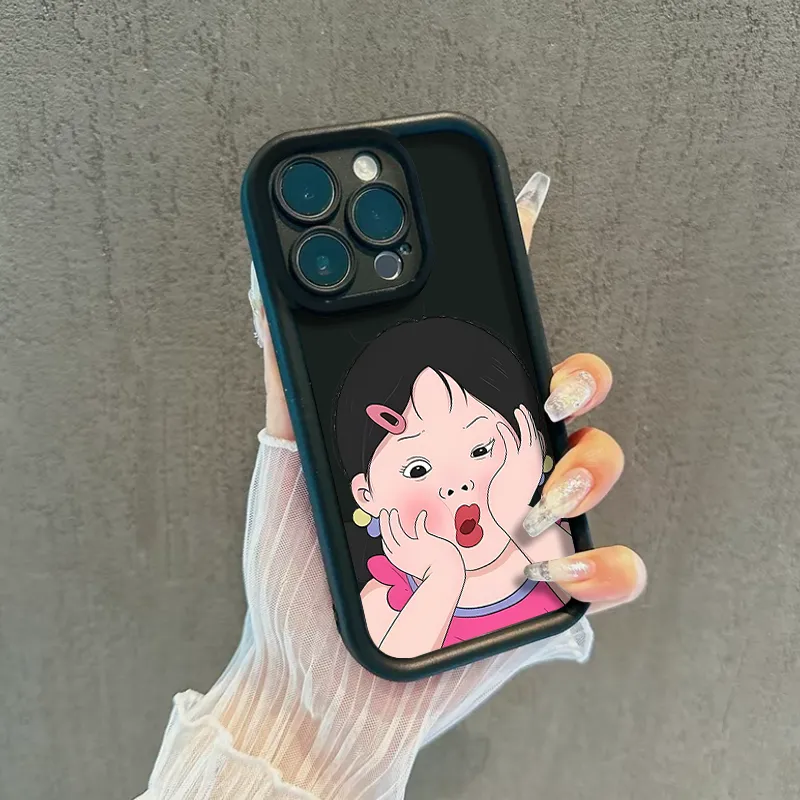 casing hp Samsung A11 M11 Case terbaru 2025 Little Girl Shockproof