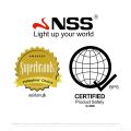 NSS Electric Fan Portable Clip Fan 3 blends Rechargeable Fan Desk Fan Big Size 12V 15W. 