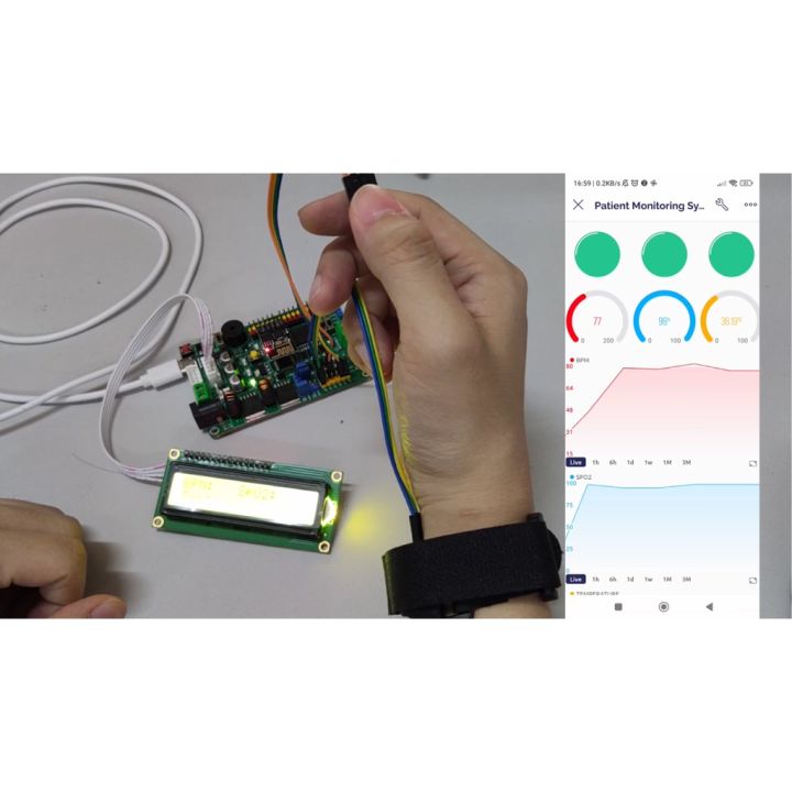 Arduino STEM RBT project: Arduino IOT Smart Patient Monitoring system with BLYNK Durian UNO (Enhancement Of Arduino UNO)