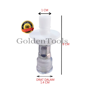 Kepala Inlet Klem Selang Konektor Kepala Inlet sambungan mesin cuci