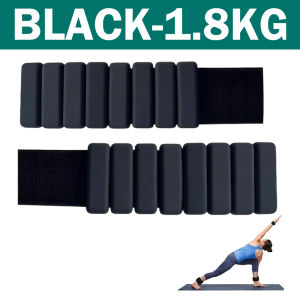 AKIRO HOME Malaysia 1 Pair Silicone Adjustable Wrist Weight Running Yoga Pilates Fitness Ankle Weighted Bracelet Band Pemberat Tangan Kaki 负重手环