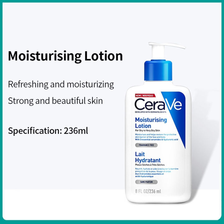 Cerave Daily Moisturizing Lotion for dry to very dry Skin with ...