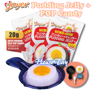 Jayer Egg Pudding Jelly+Pop Candy