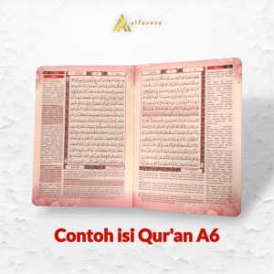 Alfareza - Al Quran Custom Nama Ukuran A5 / A6 | Quran Terjemahan Perkata Non Terjemah Bisa Tulis Nama | Alquran Cover AA-011Custom Nama