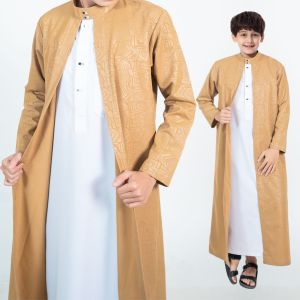 Jubah anak laki laki lengan panjang gamis mewah saudi premium katun embos terbaru MADANA