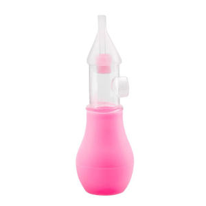 LILY & ADORA Anti-refluent nasal aspirator for baby Infant Reusable Nasal Mucus Suction Baby Nose Cleaner