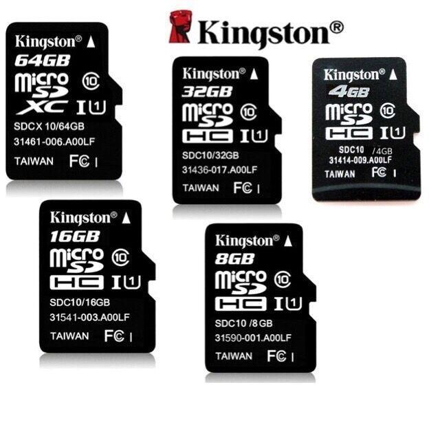 Micro Sd Card 32gb Class 10 80mb S [SG Seller] Kingston-4GB/8GB/16GB/32GB/64GB-Micro-SD-SDHC-Memory-Card