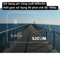 Camera hành trình SJCAM SJ4000 Wifi - Máy quay hành động Quay 2K@30fps quay liên tục HD 90 phút. 