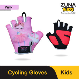 Zuna Kids Cycling Gloves 3D Ballerina