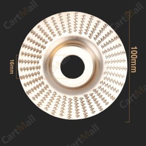 High Quanlity Wood Grinding Wheel Rotary Disc Sanding Wood Carving Tool 16mm Bore
