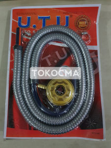 Selang Kompor Gas / Selang Gas Regulator + Meter UTU 5532 Komplit SNI