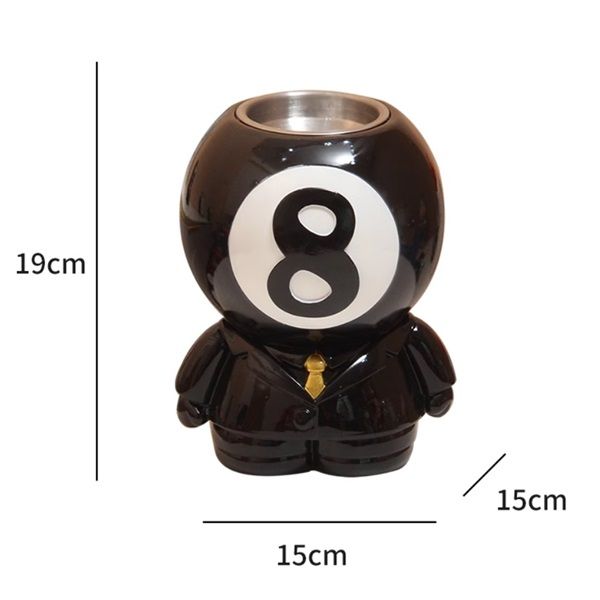 BALL ASHTRAY METAL Instant Smokeless Ashtray Car/Office/Patio/Indoor/Outdoor Use £11.99