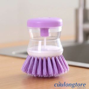 Bàn Chải Cọ Rửa Thông Minh Đa Năng chà chén bát xong nồi giặt đồ chà sàn nhà tắm vệ sinh toilet bồn cầu tiện lợi