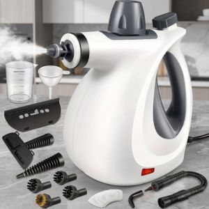 12PCS/SET Multi-functional High Temp Steam Cleaner Handheld Portable No Chemical Detergent for Home