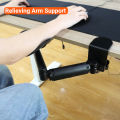 Mxtark Adjustable Computer Arm Rest For Desk Arm Support Wrist Universal Clamp-on Adjustable Ergonomic Armrest. 