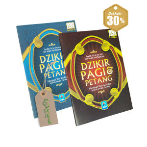 BUKU Dzikir Pagi & Petang Dilengkapi Doa dan Dzikir Setelah Shalat Fardu Ukuran A5