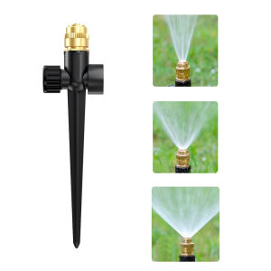 Yieryi Drip Irrigation Emitters with Adjustable 360 Degree Water Flow Garden Drippers Sprayer for House Garden Watering System/Metal Drip irrigation nozzle