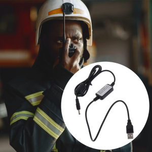 USB สาย USB PG-3J สายชาร์จขนาดกะทัดรัดพกพาใช้สำหรับวิทยุเคนวูด TH-D7E TH-F6E TH-F7E