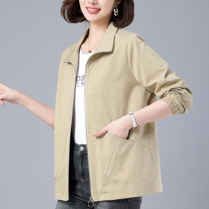 Jacket for Ladies 2024 Autumn New Style Loose Oversized Casual Coats for  Women Trendy Oversize Female Top