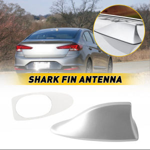 Car Shark Fin Radio Antenna AM FM Roof  AERIAL WHITE