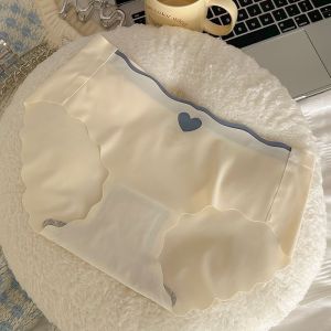 Ice Silk Seamless Panties Ladies Ultra-Thin Nude Sense Quick-Drying Mask Pants 3D Peach Buttocks Fitness