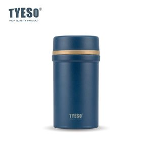 TYESO Modern Thermos Food Jar 450ml/600ml 316 Stainless Steel Heat Preservation Baby Kid Porridge Soup Vacuum Insulated Lunch Box