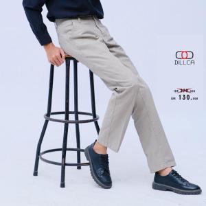 Celana Kanvas pria panjang Dilca panjang reguler fit Kualitas PREMIUM terbaru
