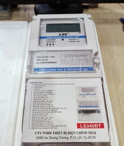 Công Tơ Điện Tử 3 Pha LSE - Đồng hồ điện tử 3 pha LS340DT 100A