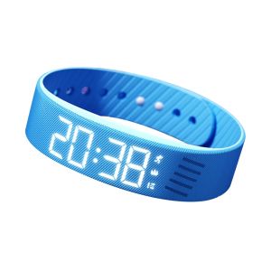 2026 New LED Digital Smart Wristbands Waterproof Smart Clock Smartband With Running Pedometer Sleep Monitoring Smart Band HW12