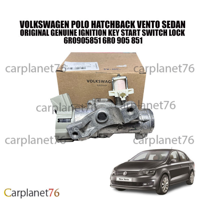 VOLKSWAGEN POLO HATCHBACK VENTO SEDAN ORIGINAL IGNITION KEY START SWITCH LOCK 6R0905851 6R0 905 851