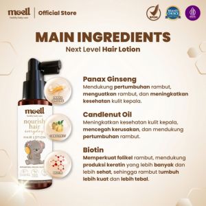 Moell Healthy Baby Care Hair Lotion / Body Lotion / Balm / Shampoo / Body Wash