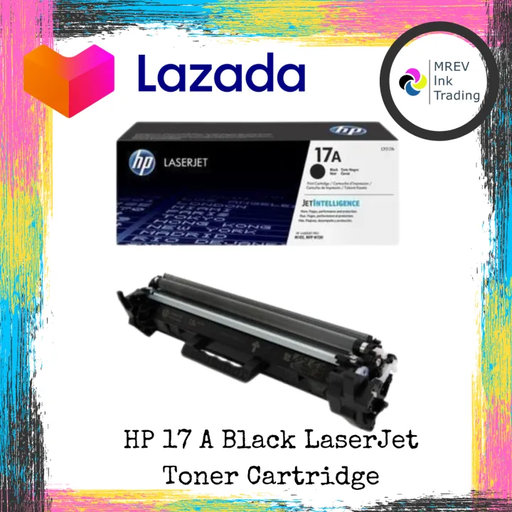 Hp 17a Black Laserjet Toner Cartridge Cf217a Hp 17a Lazada Ph