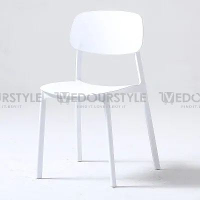 Vedourstyle (BIGSIZE) Nordic Candy Chair Plastic Chair Cafe Chair Dining chair study chair kerusi cafe PP material