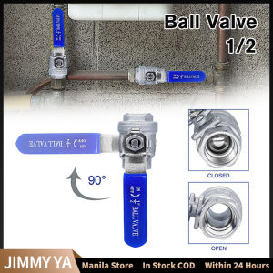 Ball Valve 304 Stainless Steel Female Thread 1/2 Inch DN15: Heat & Corrosion Resistance