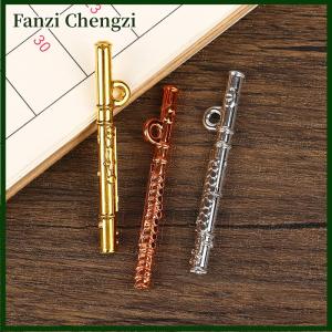 Fanzi 1Pcs Dollhouse Simulation Miniature Musical Instrument Flute Model Toy Decor