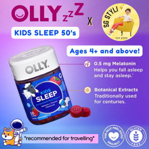 Olly Sleep Immunity 50/60/120 Gummy Vitamins with Melatonin GABA *BEST Sellers* *2 Days Delivery*