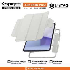 Case for iPad Pro 13/11 inch M5 2025 M4 2024 Spigen Air Skin Pro Flip Cover Smart Casing
