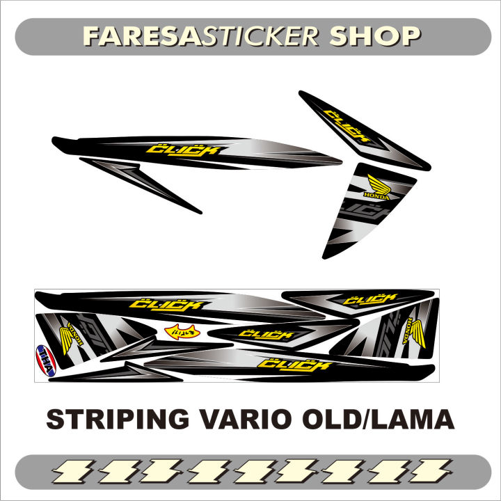 STRIPING VARIASI VARIO SILVER PUTIH VARIO OLD/LAMA | Lazada Indonesia