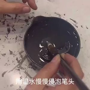 【Ship in 24H】毛笔狼毫兼毫羊毫小楷书法用品套装国画小学生大白云练字文房四宝Writing Brush Wolf Hair And Sheep Small Regular Calligraphy Supplies Set Chinese Painting Primary School Students Big White Cloud Practice Cal