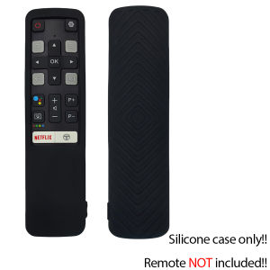 Thickened Silicone TCL Remote Cover Case For TCL RC802V FNR1 / RC802V FUR6 / RC802V FMR1