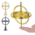 Gyroscope Spinner Toy Self-Balancing Anti-Gravity Bahan Metal Permainan Keseimbangan Gyroscope. 